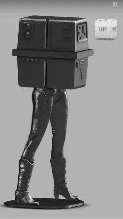 Gonk Droid with legs