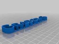 Graber i3 name plate