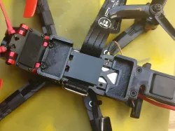 HGLRC GPS mount and battery holder for a Dragon frame drone