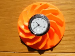 Impeller clock,