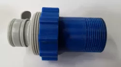Intex adapter to standard 1 1/2 Inch pipe thread (BSP)