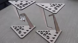 Laser Cut Desktop Tensegrity Tables