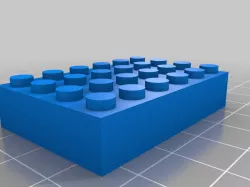 Makerbot replicator mini plus perfect size lego
