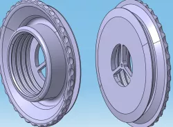 Moldex® 8000 Series to 40MM NATO (RD40x1/7) Adapter