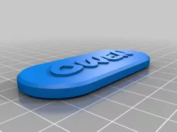 My Customized Dog Name Tag owen