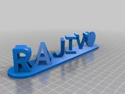 My Customized Dual Letter Blocks Illusion Customizer