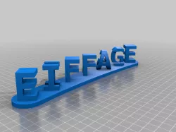 My Customized dual words illusion EIFFAGE ENERGIE