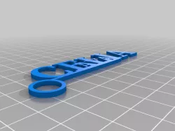 My Customized Name Tag - Keyring