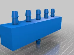 My Customized Parametric Hose adaptor and splitter 1