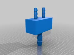 My Customized Parametric Hose adaptor and splitter (remix)