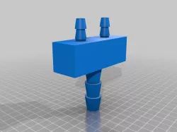 My Customized Parametric Hose adaptor and splitter (remix)