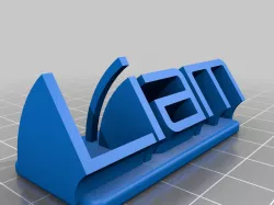 My Customized Sweeping Name Plate remix