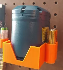 Pegboard Holder for Laser Level Bosch GLL 2 +AAA