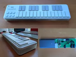 Raspberry Pi Zero W synth (korg nanoKEY2 extension)