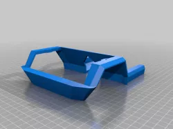 Reinforced Front Frame for OpenRC F1 Tesla Cybertruck
