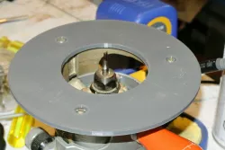 Routed Slot Car Track Lane Spacing Jig