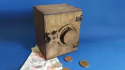 Safe from plywood. Laser cutting