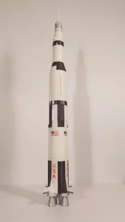 Saturn V rocket, Mobile Launcher, LUT Tower and Crawler