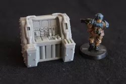 Sci-Fi Computer Terminal (No2) - Fallout Style (ish) / 40k Scatter Terrain