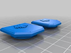 Sicaran Tank Sponson Inserts, Raven Guard
