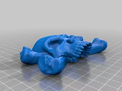 Skull and Crossbones - mesh fixed