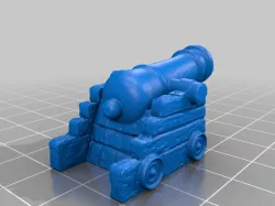 Small Cannon model