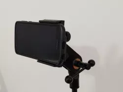 Smartphone Fixation for Microphone Stand