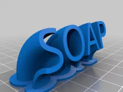 SOAP 3d name plate