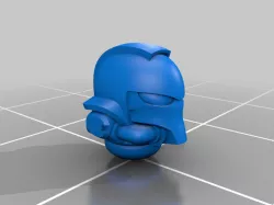 Space Soldier Helmet smoothed