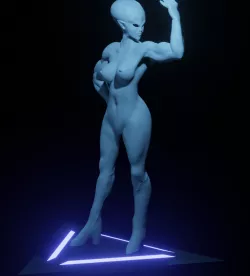 Strong Female Alien 