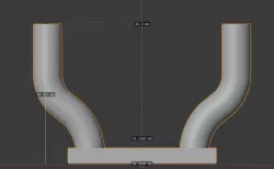 SUPPORT Y-SHAPED