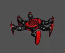 Sword leg Hexapod Robot