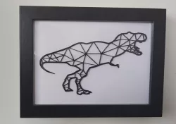 T-Rex Wall Art 2D | Dinosaur Wall Art