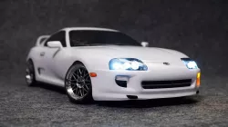 Tamiya Supra + Sakura D4 RWD Parts
