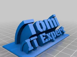 Text plate