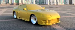 Toyota Supra for Open Z V5 Drift 98mm.