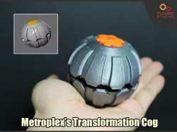 Transformers Metroplex Transformation Cog