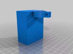Useful box on the rod of a metal detector Garrett ACE 250
