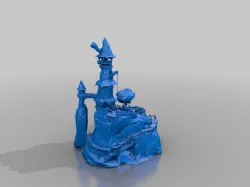 wizards tower - terrain