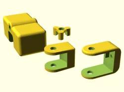 Y axis belt tensioner customizable