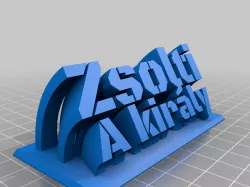 Zsolti text plate