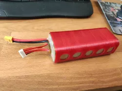 18650 TPU Sleeve for 6S2P Quadcopter Battery