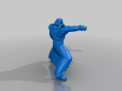 2,500 followers - eisonhorn firing pistol pose - 40k - inquisition