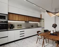 3D model kitchen modern kitchen 3D model