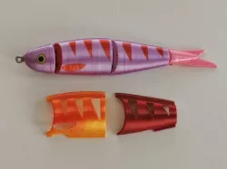 4-PIECE-SWIMBAIT FISHING LURE STENCILS