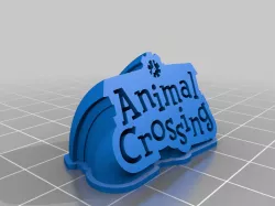 Animal Crossing 3D Logo どうぶつの森 動物森友會
