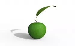 Apple 3D model