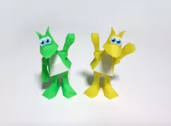 Articulated Jinjo from Banjo-Kazooie dangler