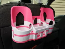 Back Of Headrest Cup holder/Organizer