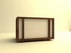 Bedside Table 3D model